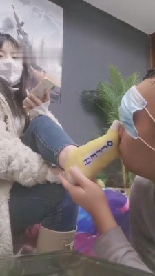 【南倾】脏臭棉袜脚捂脸窒息 bf9733