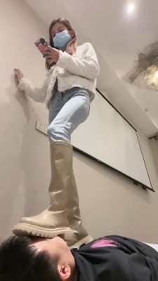 【花椒】长靴脸部摧残 bf20669