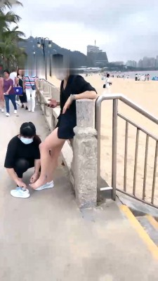 【丹祖宗】户外母畜-拽头发/转胯/闻原味白袜/耳光/骑马叼袜 bf28494