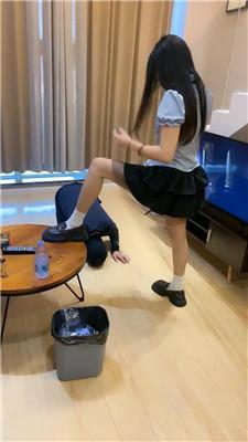 【文文文】皮鞋白袜玩虐/转胯骑马/楼梯狗爬/反绑【双视角版】 bf44680