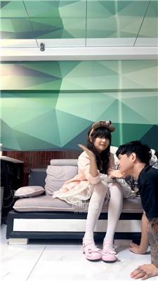 【小雨】可爱小主白丝踩虐 JS251119-4